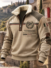 Pullover Zip del Quartiere Veterano Italiano Pride
