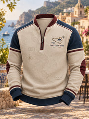 Quarto Zip maschile Patrimonio siciliano