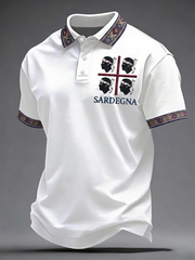 Camicia da uomo Sardegna I Quattro Mori