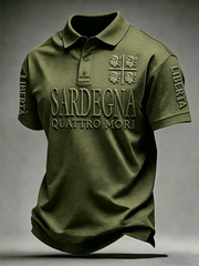 Camicia da uomo Sardegna Quattro Mori